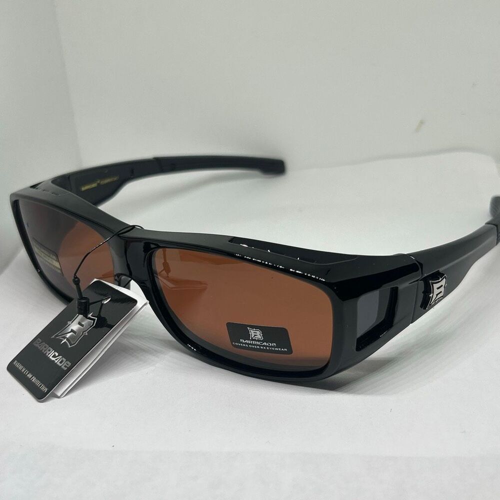 Barricade Fit Over Glasses Polarized High Gloss Sunglasses – New